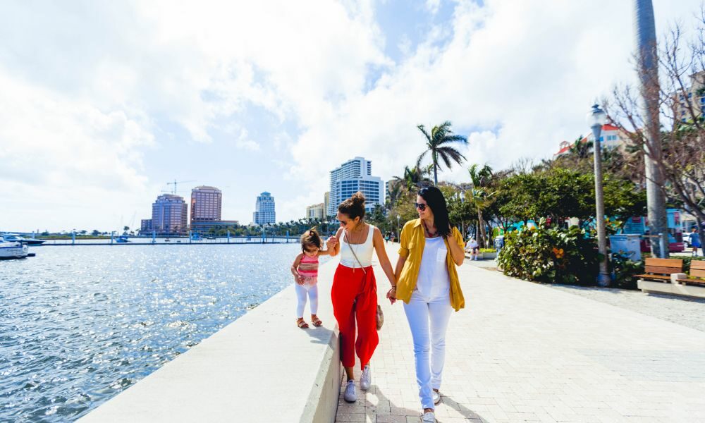 palm beaches itinerario