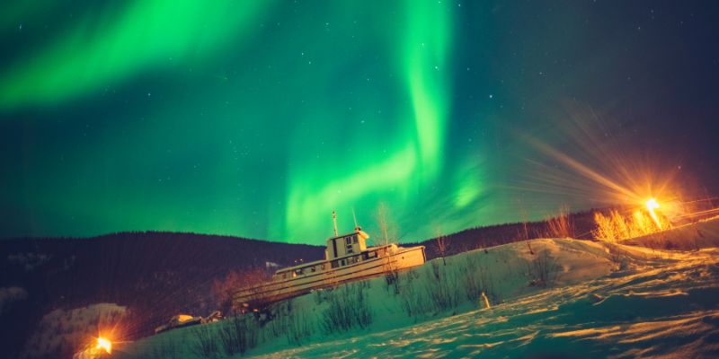 yukon auroras boreales