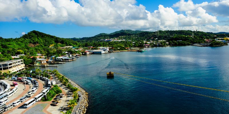 roatán región del caribe en honduras