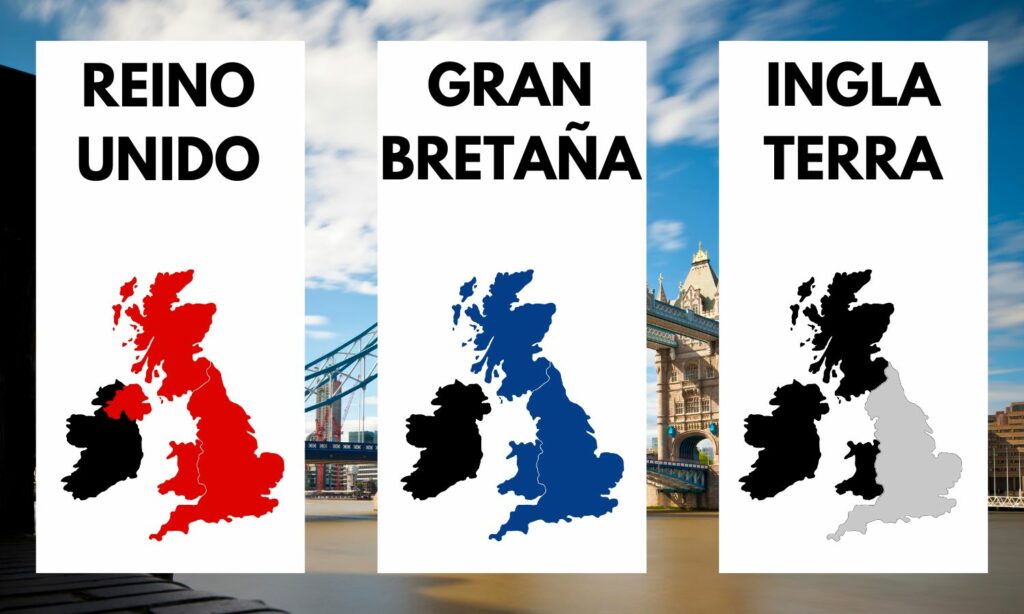 Diferencia entre Reino Unido, Gran Bretaña e Inglaterra