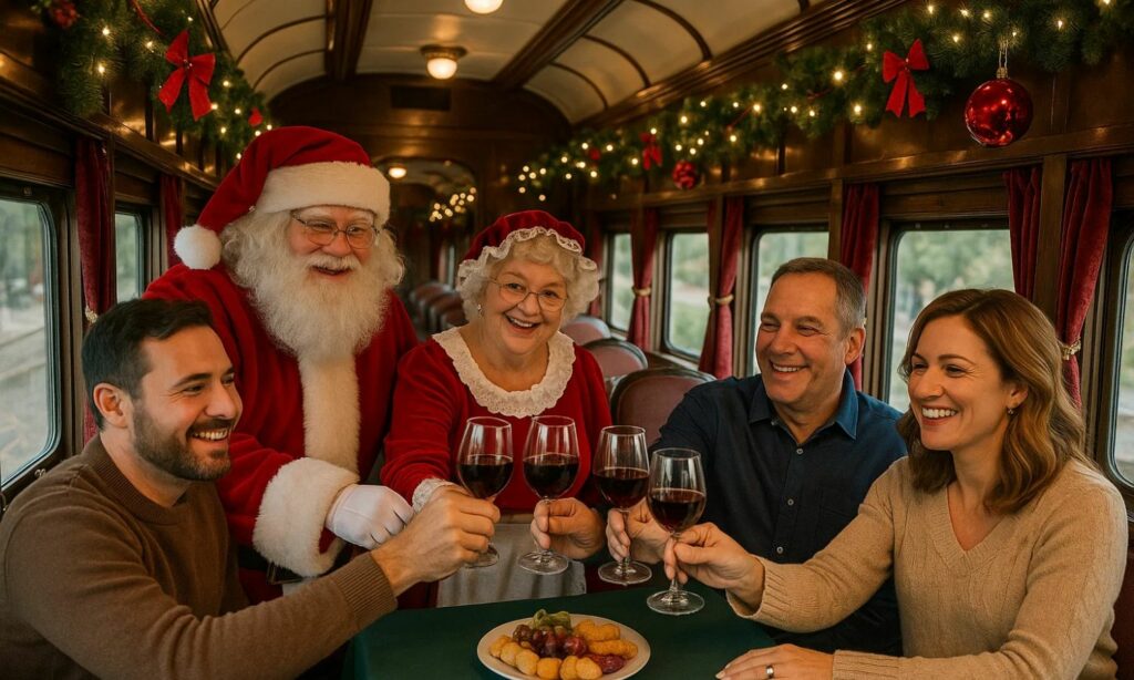 Christmas Wine Train_ brindis navideño a bordo OPC.2