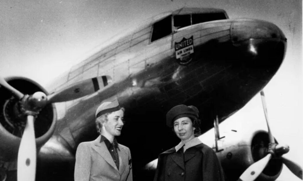 Las Sky Girls y el trabajo de sobrecargo