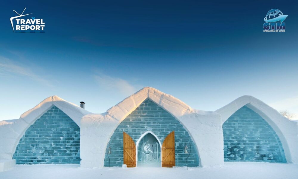 hotel de hielo en Quebec
