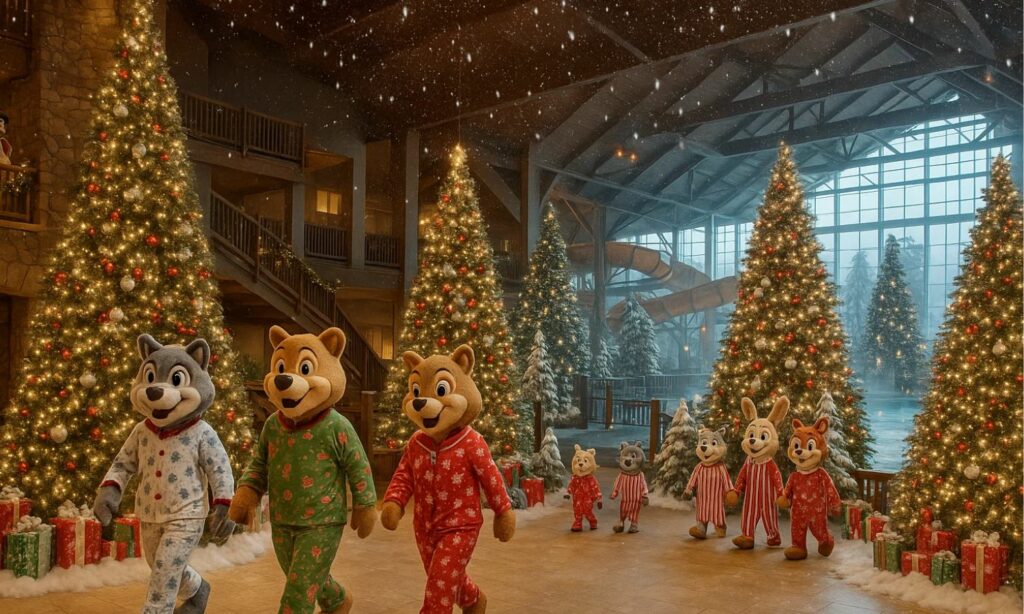 great wolf lodge_ nieve bajo techo y diversión acuática