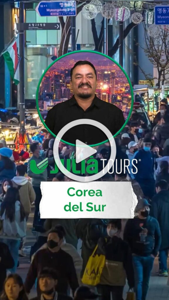 video julia tours corea del sur informativa