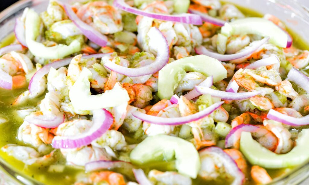 aguachiles de camaron
