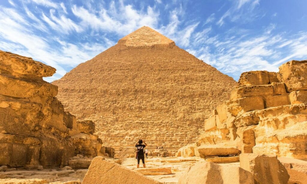 entrada general a las piramides de egipto
