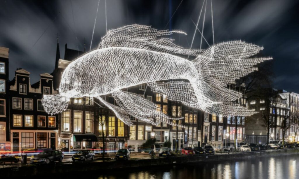 luces de pex Amsterdam Light Festival