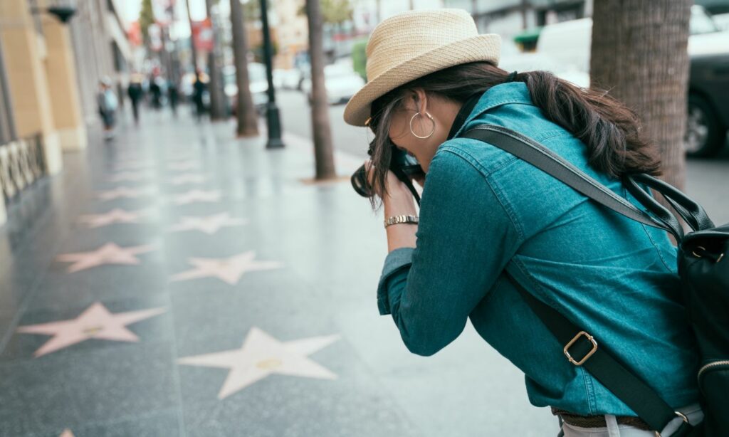 paseo de la fama Los Ángeles con gtm