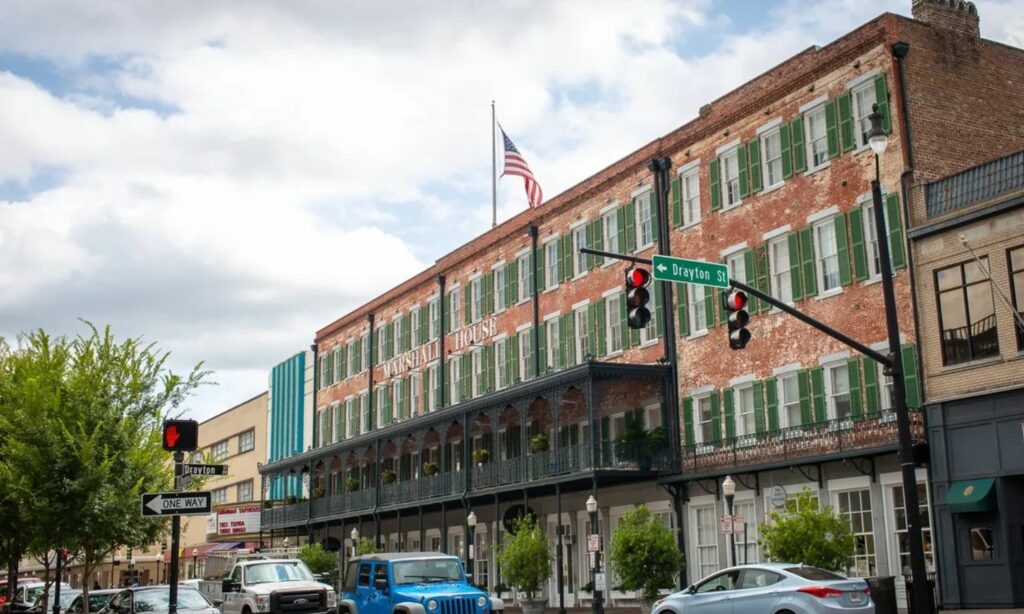 the marshall house savannah georgia