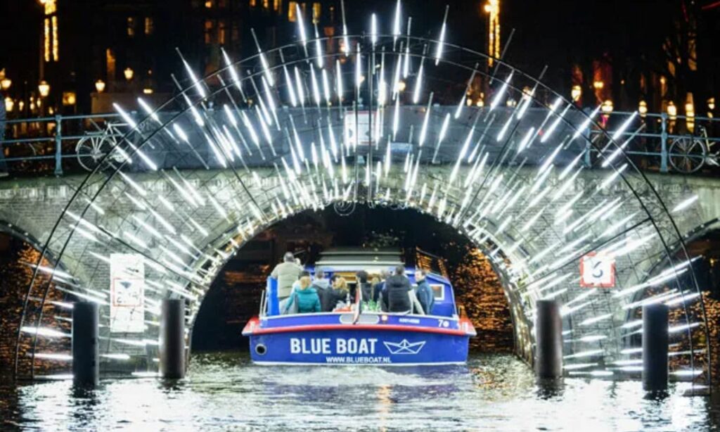 tunel Amsterdam Light Festival