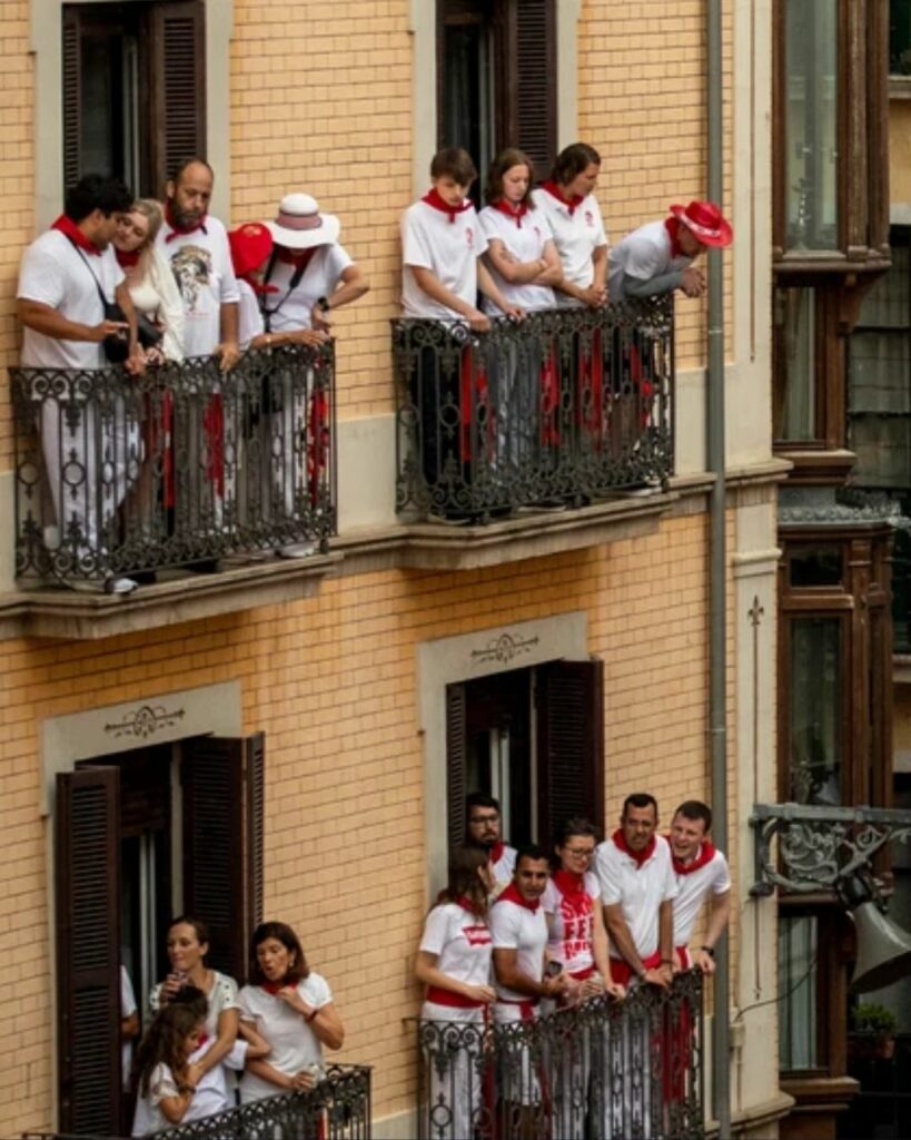 Pamplonada en España