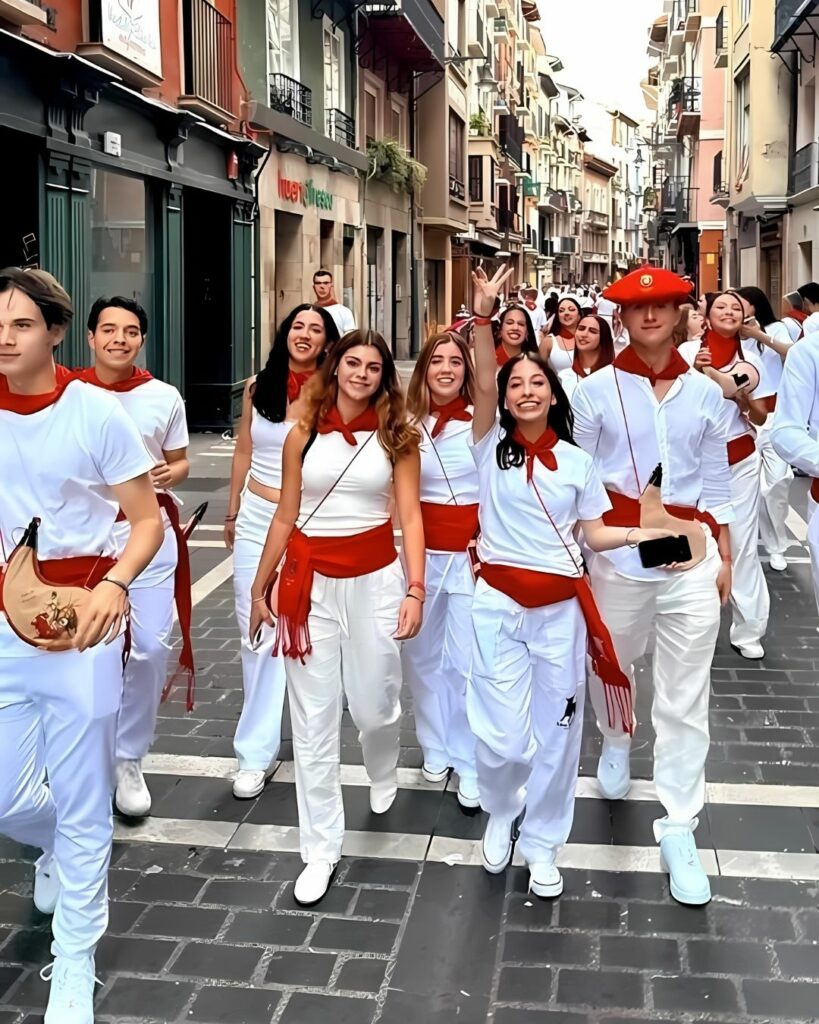 Pamplonada en España