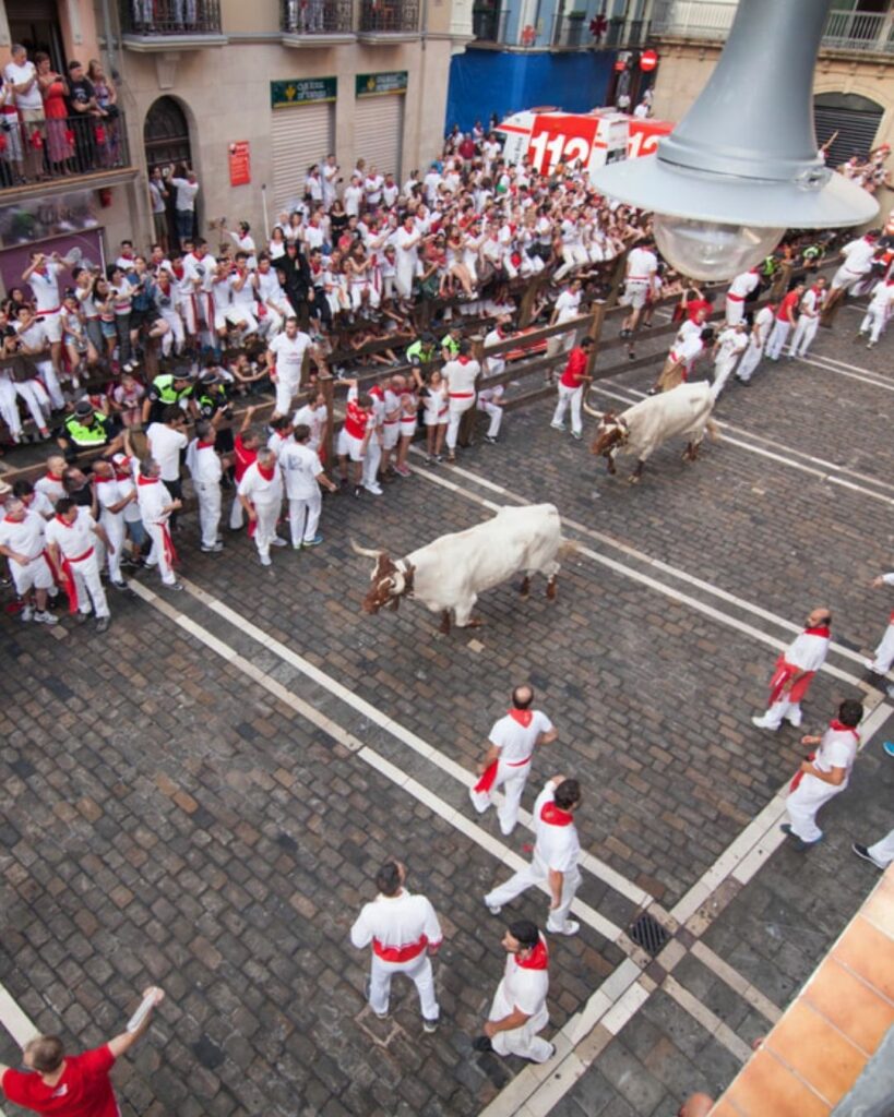 Pamplonada en España