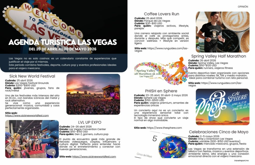Agenda Turistica Las Vegas