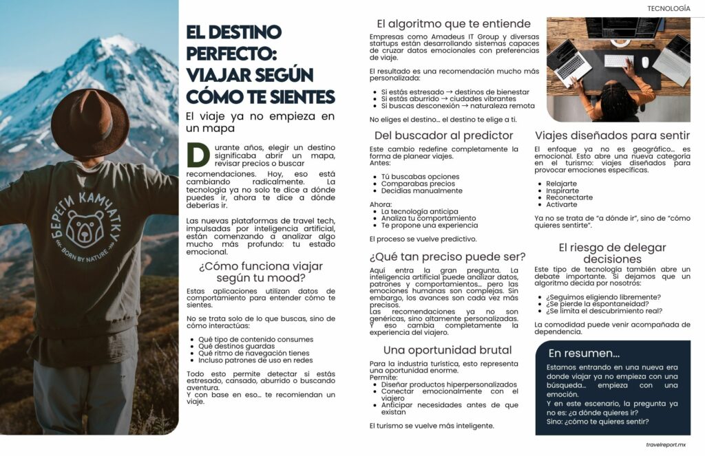 Viajar por emociones