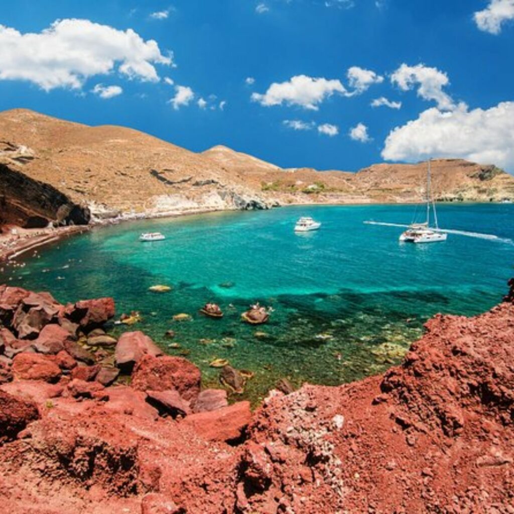 santorini zona volcanica