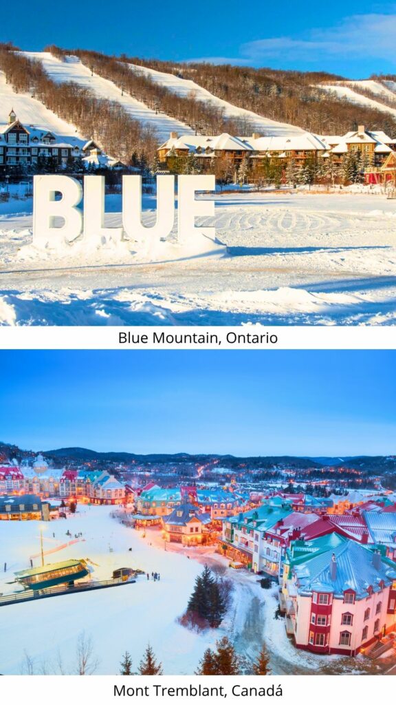 Blue Mountain, Mont Tremblant, ski, Canada