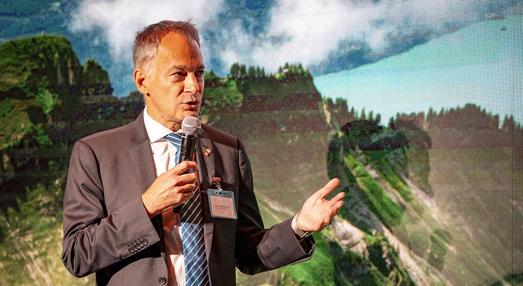 Alain Gaschen, embajador de Suiza en México y Belice, durante Meet the Swiss, misión de ventas de Suiza organizada por Monnarka Travel Marketing