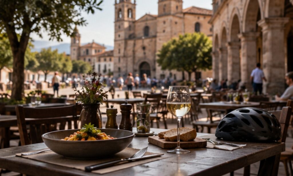 experiencias gastronómicas al viajer en bicicleta